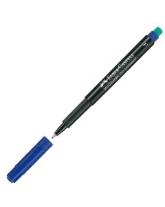 Faber-Castell Тънкописец 1513 OHP F, перманентен, 0.6 mm, син