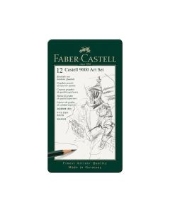 Faber-Castell Молив Castell 9000, чернографитен, комплект за художници
