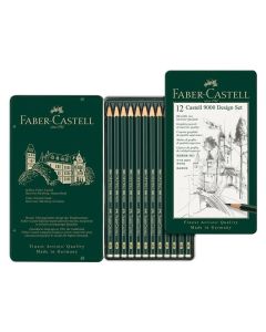 Faber-Castell Молив Castell 9000, чернографитен, комплект за дизайнери