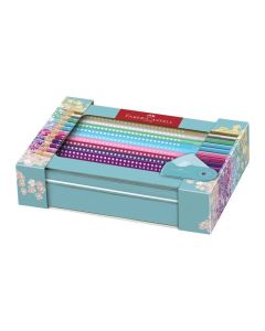 Faber-Castell Цветни моливи Sparkle, 20 цвята, с острилка