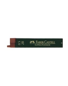Faber-Castell Мини графити Super-Polymer, 0.5 mm, 2B, 12 броя