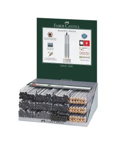 Faber-Castell Молив Grip 2001, различни твърдости, 252 броя в дисплей