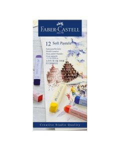 Faber-Castell Пастели Goldfaber, сухи, Soft, 12 цвята