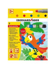 Eberhard Faber Пастели, гел, с държач, 6 цвята