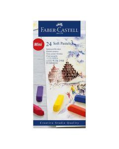 Faber-Castell Пастел Goldfaber, Soft, сух, мини, 24 цвята