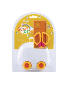 O-life Органайзер-кола, със стикери, бял