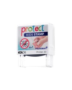 Colop Печат Microban Printer 20 Protect Kids, правоъгълен, черен
