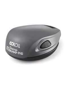 Colop Печат Stamp Mouse R40, кръгъл, 40 mm, джобен, сив