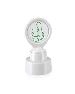 Colop Мотивационен печат „Палец“, бял