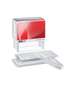 Colop Печат Printer 40-2 Set, самонареждащ се, 23 x 59 mm