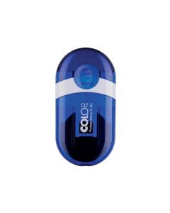 Colop Печат Pocket Stamp R 30, джобен, кръгъл, 30 mm, цвят индиго