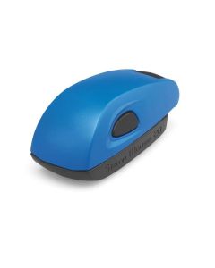 Colop Печат Stamp Mouse PR20, правоъгълен, 14 х 38 mm, син
