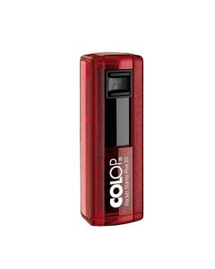 Colop Печат Pocket Stamp Plus 20, джобен, 14 x 38 mm, рубиненочервен