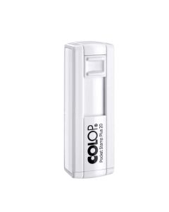 Colop Печат Pocket Stamp Plus 20, джобен, 14 x 38 mm, бял