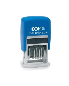 Colop Номератор S126, с 6 цифри, черен