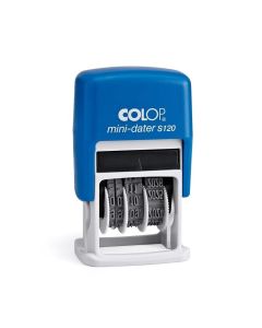 Colop Датник S120-3, с цифри, 4 mm, черен