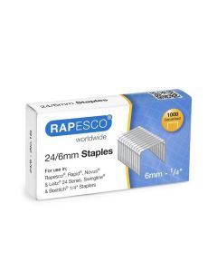 Rapesco Телчета за телбод, размер 24-6 mm, 1000 броя