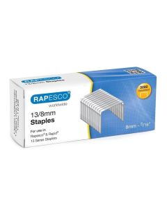 Rapesco Телчета за телбод, размер 13-8 mm, 5000 броя