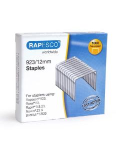 Rapesco Телчета за телбод, размер 23-12 mm, 1000 броя