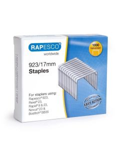 Rapesco Телчета за телбод, размер 23-17 mm, 1000 броя