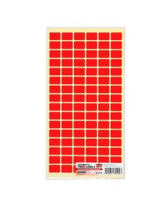 Top Office Самозалепващи се етикети за цени, 12 x 18 mm, червени, 960 броя