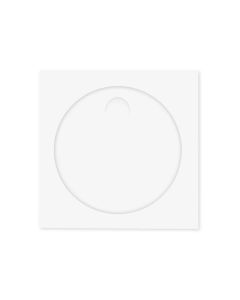 Office 1 Superstore Плик за CD-DVD, 124 x 124 mm, хартиен, с прозорец