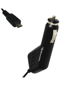 Зарядно устройство Msonic, за автомобилна запалка, с вграден micro-USB кабел