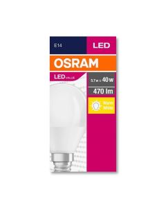Kрушка Osram LED, E14, 5.7W, 230V, 470 lm