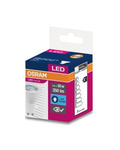 Osram Kрушка LED, GU10, 5W, 230V, 350 lm, 6500K