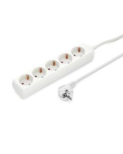 Разклонител, 5 гнезда, 1.5 m кабел