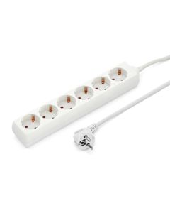 Разклонител, 6 гнезда, 1.5 m кабел