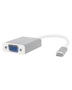 Адаптер TNB, USB type C към VGA, 2 Ethernet порта
