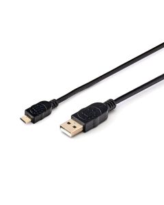 Кабел Manhattan, USB 2.0 A Male-USB 2.0 Micro-B Male, 1.8 m, USB-A, USB Type B