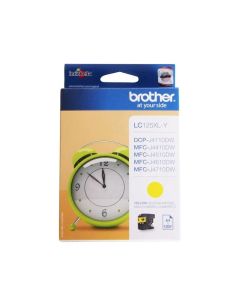 Оригинален патрон Brother LC125XL, J4510DW, 1200 страници-5%, Yellow