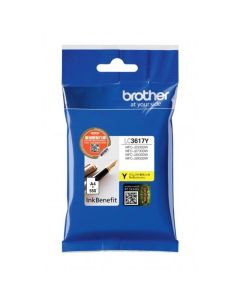 Оригинален патрон Brother LC3617, 550 страници-5%, Yellow