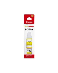 Оригинално мастило за принтер Canon GI-490, 7000 страници-5%, Yellow