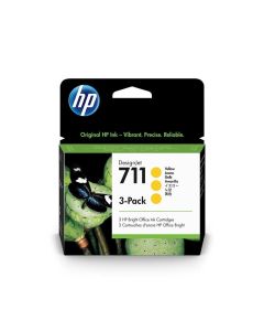 Оригинален патрон HP No.711, T120-520, CZ136A, Yellow