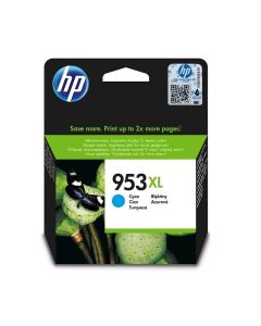 Оригинален патрон HP F6U16AE, 953XL, 1600 страници-5%, Cyan