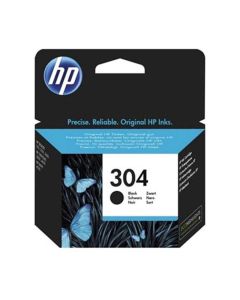 Оригинален патрон HP N9K06AE NO304, 120 страници-5%, Black