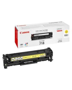 Оригинална тонер касета Canon CRG 718, 2900 страници-5%, Yellow