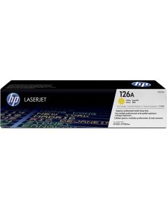Оригинална тонер касета HP CP1025, 126A, 1000 страници-5%, Yellow