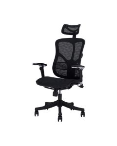 Ергономичен стол RFG TECH@SMART, Multi-function механизъм, до 250 kg, черен