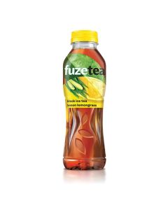 FUZEtea Студен чай, лимон и лимонена трева, 500 ml