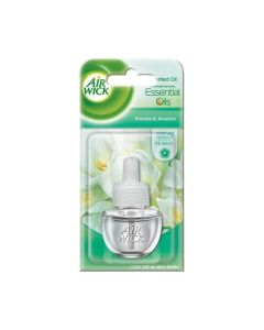 Air Wick Пълнител за електрически ароматизатор, фрезия и жасмин, 19 ml