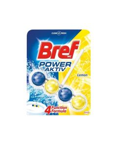 Bref Ароматизатор за тоалетна Power Aktiv, лимон, 50 g