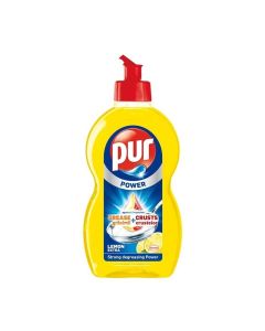 Pur Препарат за миене на съдове Duo Power, лимон, 450 ml