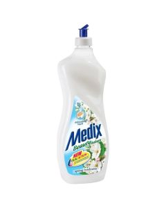 Препарат за миене на съдове Medix Balsam, пролетна свежест, 750 ml, бял