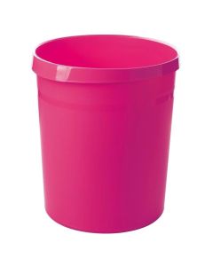 Кош за отпадъци HAN Grip Trend, пластмасов, 18 L, розов, 31.2 х 23.7 х 35 cm