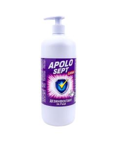 Дезинфекциращ препарат за ръце Apolo Sept, лосион, с помпа, 1 L