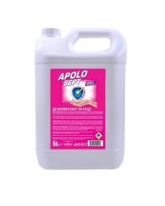 Дезинфекциращ препарат за ръце Apolo Sept, гел, 5 L